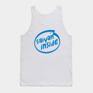 Saiyan Inside (White Version) Tank Top